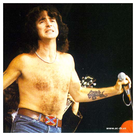 Bon Scott Inner Left Forearm