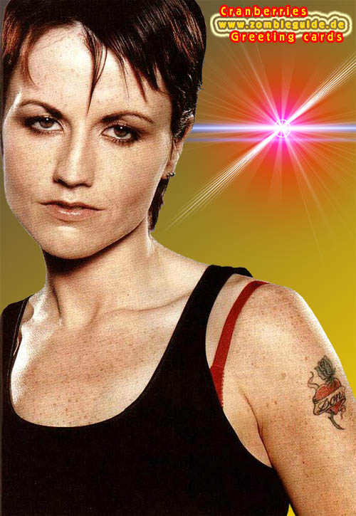 Back to Dolores O'Riordan's tattoos. 