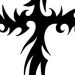 Tribal Cross design..