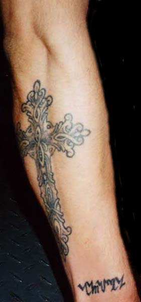 Cross Tattoos On Forearm