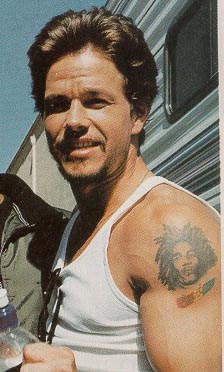 Celebrity Tattoos - Mark Wahlberg - Left Shoulder