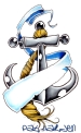 Anchor with Banner