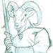 Sketch/idea for an aries design.  ..