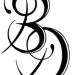 Initials BD written in a stylistic way..