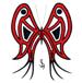 Tribal butterfly, ..