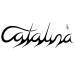 The name Catalina designed in a tribal way..