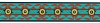 Detailed and Colorful Southwestern Native American Armband 