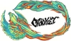 colorful phoenix design