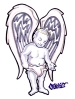 Baby Angel done in Graffiti Style..