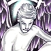 Guardian Angel with chaos and infinity symbols..
