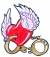 heart with wings ..