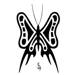 Tribal Butterfly design..