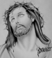 Jesus with crown of thorns..