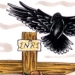 Jesus on Cross with Crow.  Get yours custom designed today on www.tattoodesigner.net..