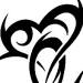 Another love life symbol but this one is more elaborate and has more of a tribal style to it..
