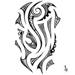 Maori tribal design to wrap around the upper arm
