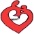 Mother and child symbol..