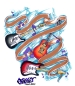 Guitars and Music Notes with Banner