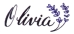 Name Olivia with lavender..