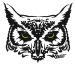 Owl in tribal