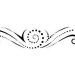 Dots and tribal flicks make up this design that would look good either on the lower back or as an ar..