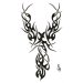 Tribal design to be placed on the back starting at base of spine and then coming up over shoulders