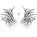 Tribal design that resembles veins/arterys..