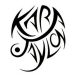 Name design consisting of the names Jaylon and Kara..