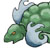 seat turtle with waves