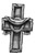 stone cross grave marker..