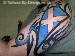 First tattoo Scottish Tribal Shield