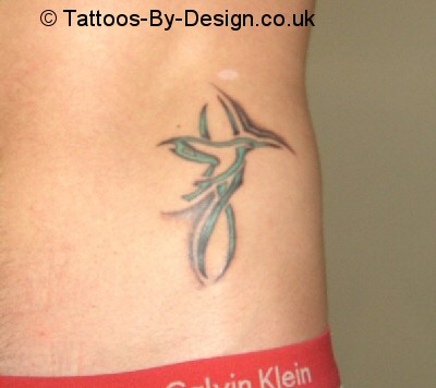 Hummingbird with Tribal