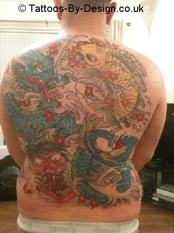 Japanese back piece
