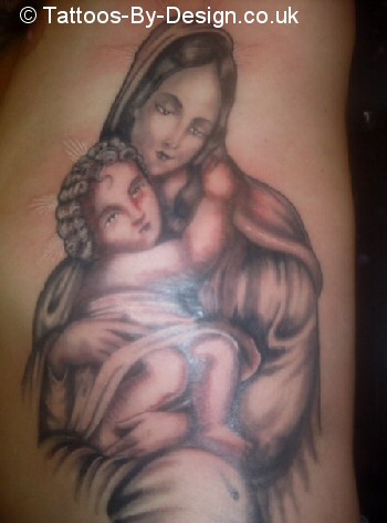 mary and baby jesus