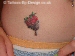 chocolate covered strawberry tattoo
