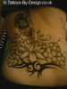 Black and White Backpiece