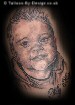Portrait of customers son