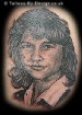 Portrait of customers wife