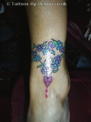 Tattoo On Ankle. Ankle Tattoo Art Picture 5