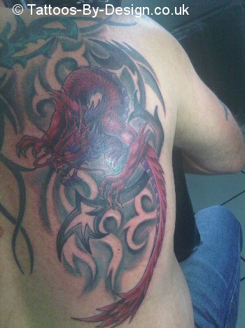 Beginning of a total back piece