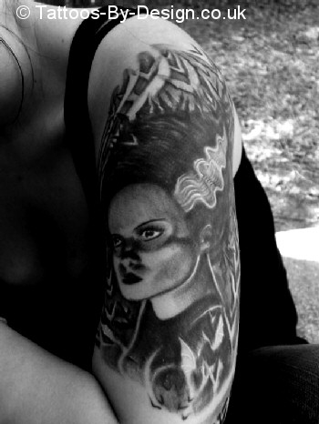 Bride of Frankenstein Tattoo Bride of Frankenstein Tattoo