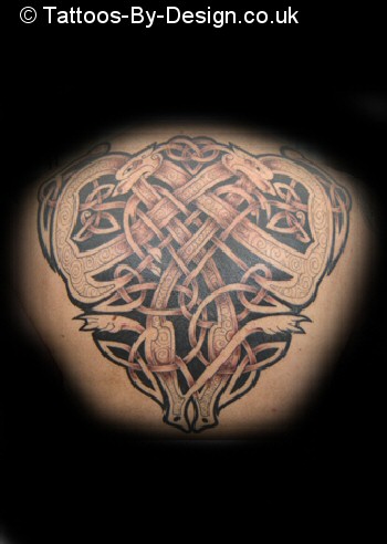Celtic on back