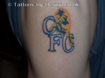 Chelsea FC logo Tattoo