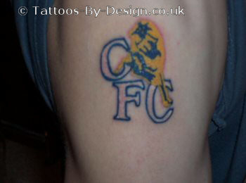 Chelsea FC logo Tattoo Chelsea FC logo Tattoo