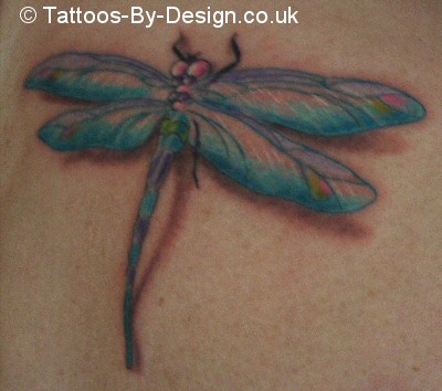 Tattoo of Dragonfly