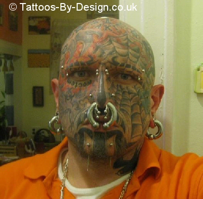 FACE AND HEAD TATTOOS EVERYWHERE