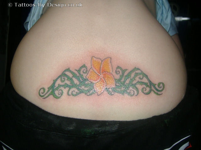 Tattoo of Frangipani