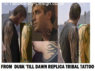 From Dusk Till Dawn Replica Tribal Tattoo Tattoo