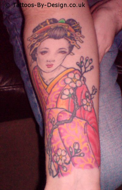 Geisha Tattoo