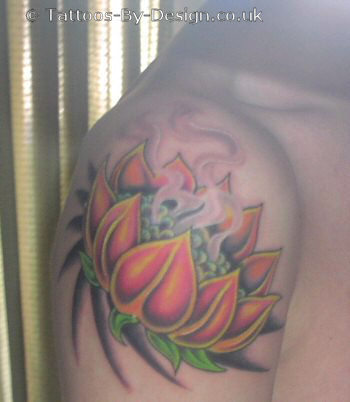 flowers tattoos designs. Nice Lotus Flower Tattoos free